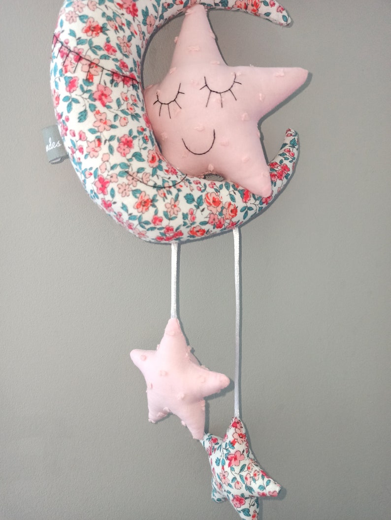 Mobile décoratif bébé| suspension murale bois CreaLandes