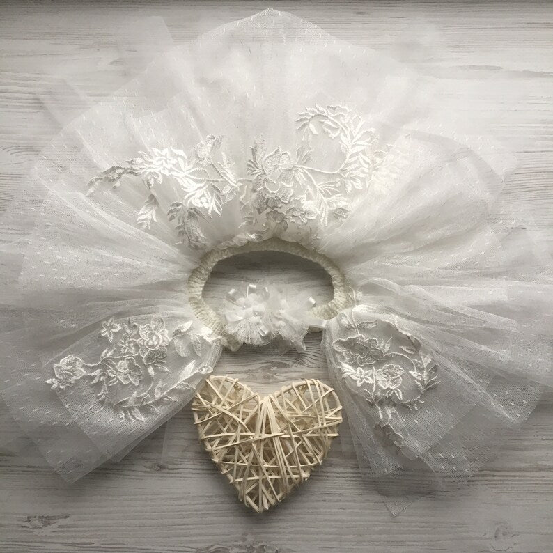 Robe de baptĂȘme bebe| Barbotteuse tricottĂ©e main