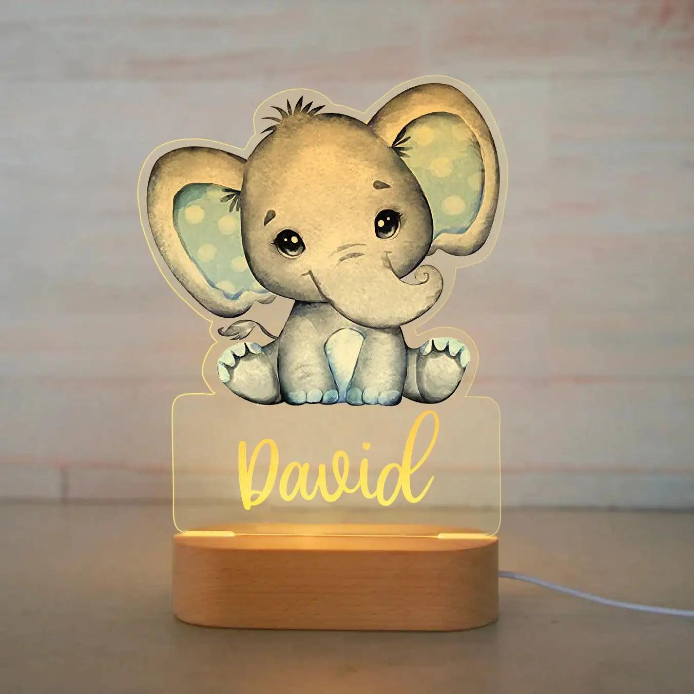 Veilleuse bĂ©bĂ©| MyJungleâą Jumbo Ma veilleuse personnalisĂ©e - 9 mois & me voilĂ