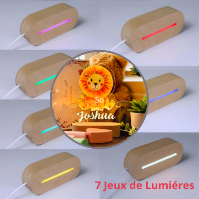 Veilleuse bébé| MyJungle™ Simba Ma veilleuse personnalisée