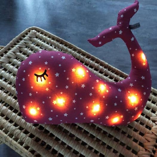 Coussin Lumineux baleine |veilleuse bébé les petits titous