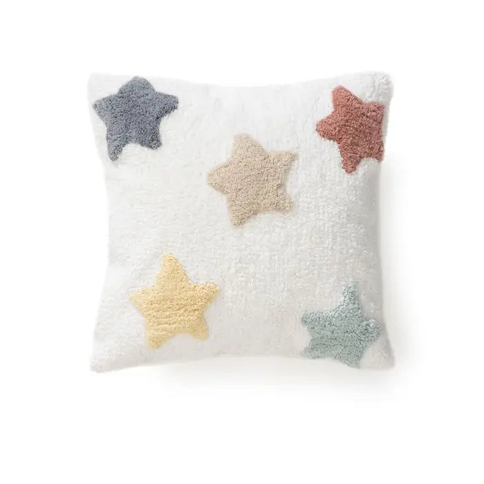 Housse de coussin lavable Etoiles